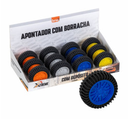 APONTADOR C/BORRACHA PNEU XTREME DP C/12 AP0204